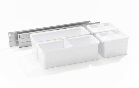 KES 005275 Dispensa/Comfort II YouboXx-Set 3 strieborná/biela