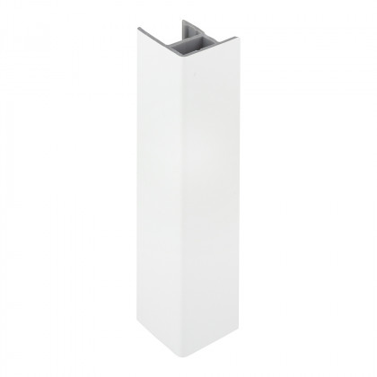 SCILM rohová spojka/koncovka 120 mm, biela matná