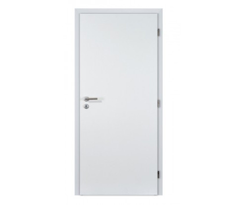 DVERE BIELE 80 2/3 L kašírované s oblou hranou, voština