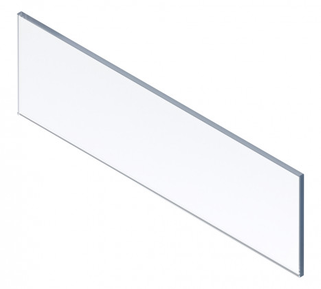 BLUM ZE4H458G predné vysoké sklo MERIVOBOX, KB600mm pre bok 18/19mm, číre