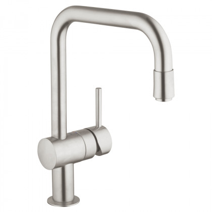 GROHE 30435DC0 Batéria VENTO U-výpusť s vyťahovacím perlátorom supersteel
