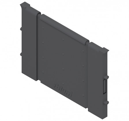 BLUM ZSI.010Q Orga Line priečne delenie 88mm šedé