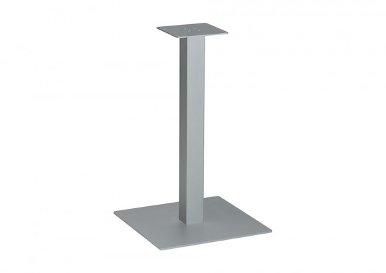 STRONG Stolová noha centrálna 450x450 strieborná