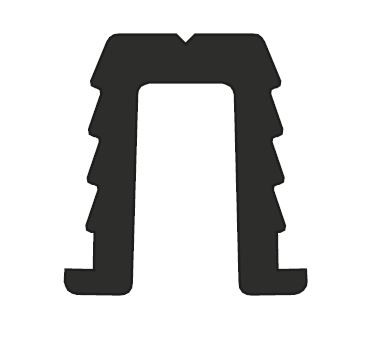 TERNO spodný profil 2170/A elox 2m