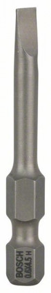 BOSCH 2607001477 Skrutkovací hrot Extra Hart S 0,6x4,5, 49 mm, 3ks