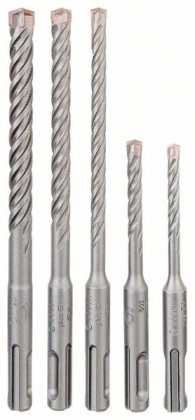 BOSCH 2608833910 5-dielna sada vrtákov SDS plus-5X, 5, 6, 6, 8, 10 mm