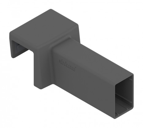 BLUM ZC4U10E0 držiak priečn. relingu pre reling/Boxcap MERIVOBOX tmavosivý OG-M