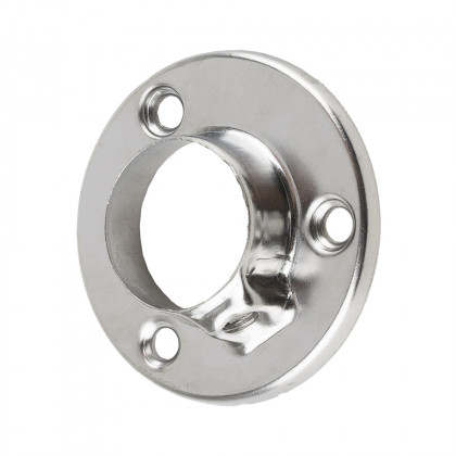 StrongWire držiak šatníkovej tyče guľaté priemer 25mm chróm