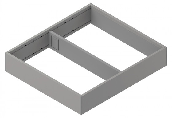 BLUM ZC7S300RSU Ambia-line rámček LBX/MVX, od NL=270/Š=242 Indium sivá IG-M