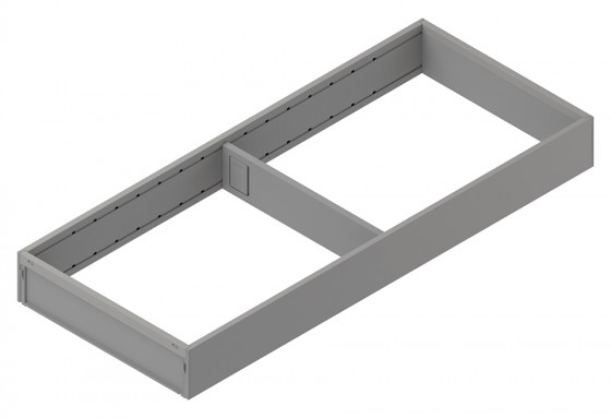 BLUM ZC7S500RS2 Ambia-line rámček pre LBX/MVX, NL=500/Š=200 Indium sivá IG-M