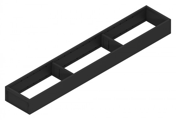 BLUM ZC7S600RS1 Ambia-line rámček pre LBX/MVX, NL=600/Š=100 karbončierna CS-M