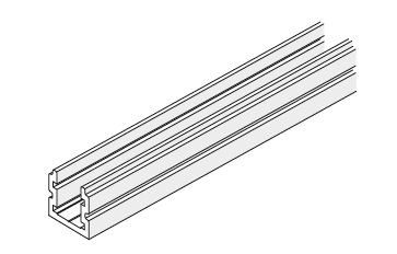HAWA 15405 spodný vodiaci profil 6000mm alu elox