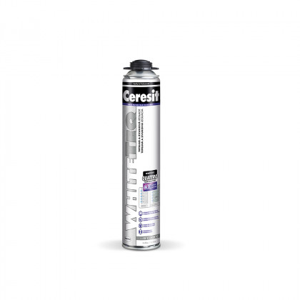 CERESIT PU pena WhiteTeq 750 ml pištoľ