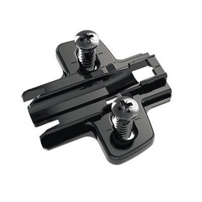 HETTICH 9091799 montážna podložka Sensys D=0 euroskrutka obsidián