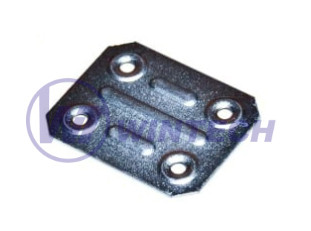Spojovací plech 50x40 zinok biely