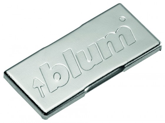 BLUM 70.4503.BP krytka ramienka Cristallo, tenký materiál, 125°/155° new, logo