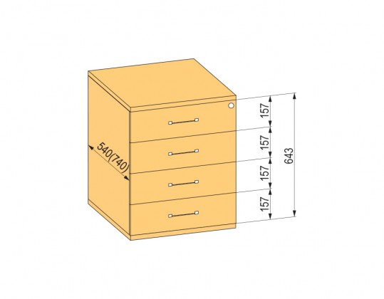 K-BBP kontaj. komplet 540mm typ 8/ver. 5 (plast.zás.,čiast. výs.,doťah)