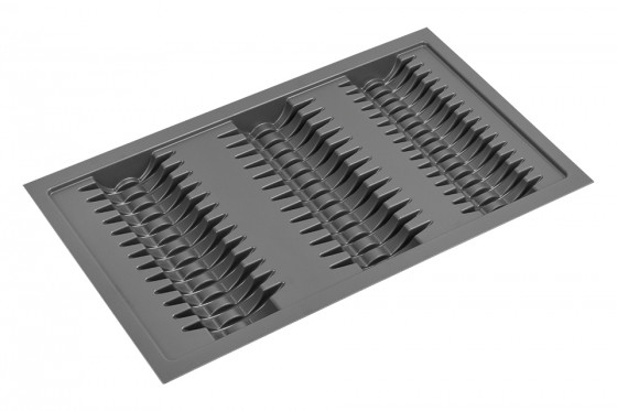 Plastový držiak na taniere 490x840 mm antracit