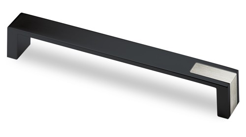 HETTICH 9207481 úchytka INTRA 204/192 mm čierna matná/imitácia nehrdzavejúcej oc