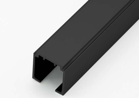 TERNO horné vedenie 1280/A elox čierny 6m TERNO horné vedenie 1280/A elox čierny 6m