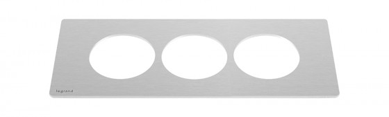 LEGRAND DisqIn rám, 6 modulov, kov