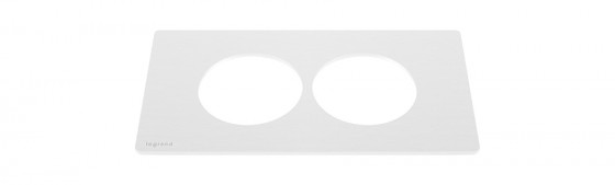 LEGRAND DisqIn rám, 4 moduly, biela