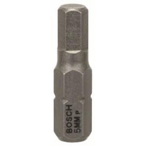 BOSCH 2607001726 Skrutkovací hrot Extra Hart HEX 5, 25 mm, 3ks