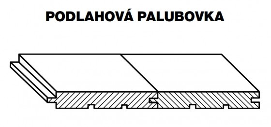 PALUBOVKY SMREK AB podlahová 4000/146/24 (1 BAL = 4ks - 2,336m2)
