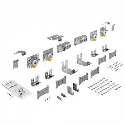 HETTICH 9242710 TopLine L new 10-16mm/50kg 3 krídla