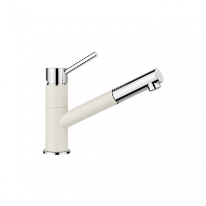 BLANCO 526953 Batéria KANO-S biela soft/chróm Silgranit-look