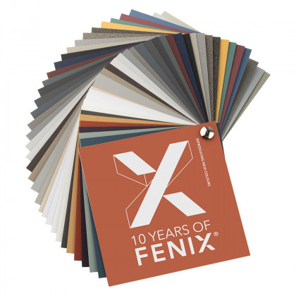 FENIX Vzorkovník kompletnej kolekcie - štandard vejár