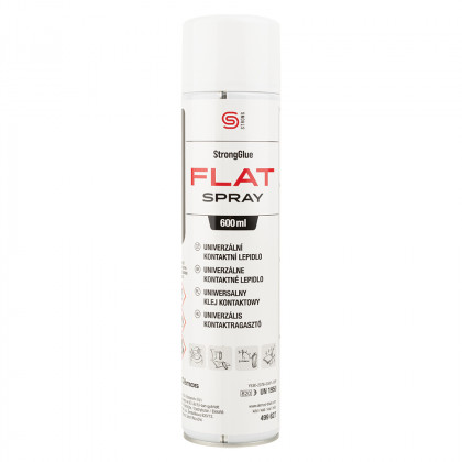 StrongGlue Kontaktné lepidlo FLAT 600ml sprej