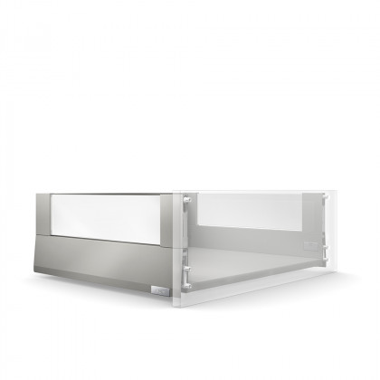 K-BLUM Merivobox E Boxcover 600 mm, 40 kg, Indium sivá, Inserta