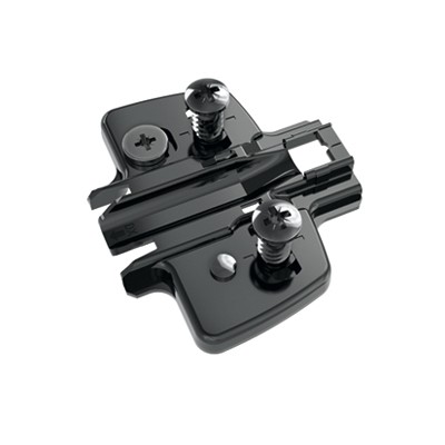 HETTICH 9091805 montážní podložka Sensys excentr eurošroub D=3 obsidián