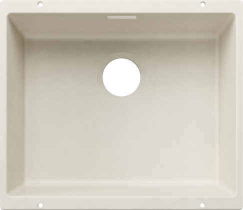 BLANCO 527796 Drez SUBLINE 500-U biela soft bez odtokovej sady Silgranit