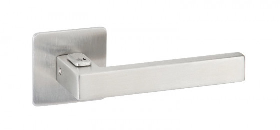 TWIN kľučka Cuboid HR H 1682FL FAST LOCK/E plochá rozeta, pravá