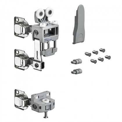 HETTICH 9278571 WingLine L do 25 kg, Push to move sivý,ľavý