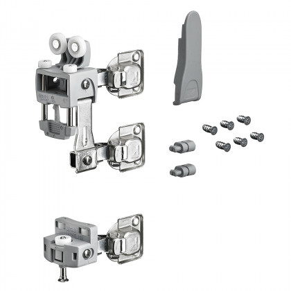 HETTICH 9278580 WingLine L do 25 kg, Push to move sivý,pravý