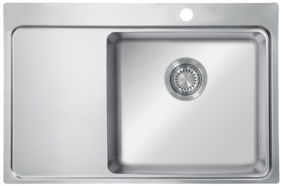 StrongSinks S3 Drez Nida 787, rozmer 787 x 520 mm nerez, odkvapávač vľavo
