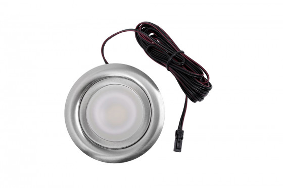 SAL LED bodov.12V 2W nerez br.teplá Bi
