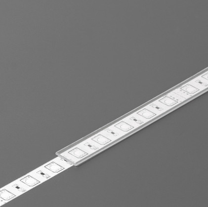StrongLumio krycia lišta A k profilu Slim/Smart násuvná transparentná 2000mm