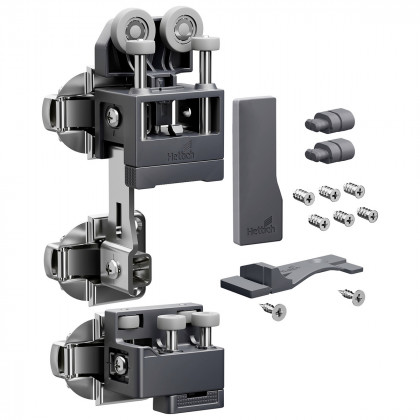 HETTICH 9339356 WingLine L new do 25 kg, sada s pružinou, antracit, ľavá