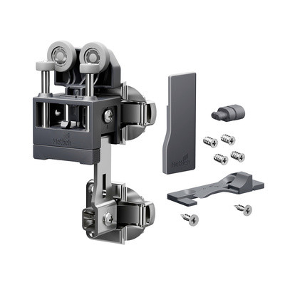 HETTICH 9339391 WingLineL new do 12 kg,sada s pružinou,antraci,pravá,bez vedenia