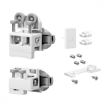 HETTICH 9339367 WingLine L new do 12 kg,sada s pružinou,biela,pravá,s vedením