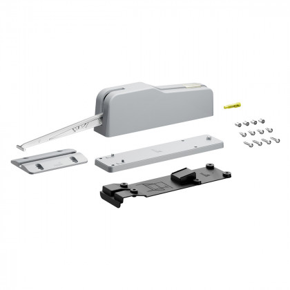 HETTICH 9339523 WingLine L/S new sada Pull to move Silent, ľahké dvere, šedá
