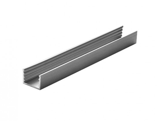 SEVROLL 02558 profil "U" pro lamino 10mm 3m strieborná
