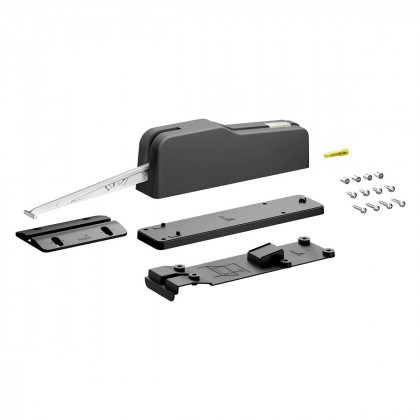 HETTICH 9339584 WingLine L new,Sada Pull to move Silent,ľahké dvere, antracit