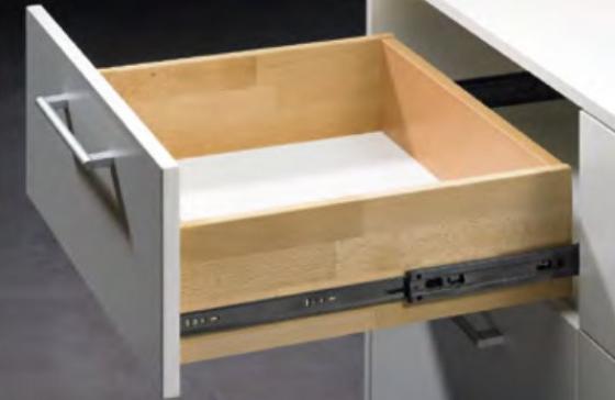 HETTICH 9221539 guľôčkový plnovýsuv KA 5632 550mm/30kg SiSy EB12,7 čierny