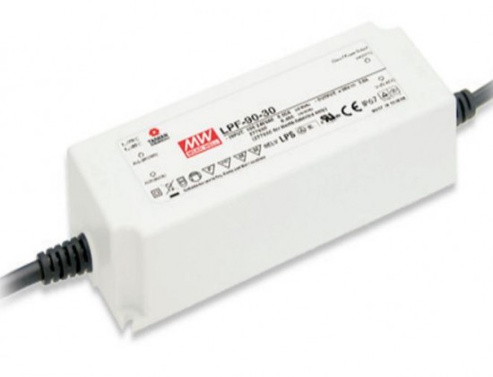 Transformátor MEAN WELL LPF-90-24, 24V, 90W, IP67