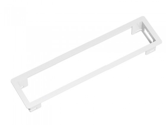 BACHMANN 915.003 rámček Power Fráme, 6x, biely RAL9010